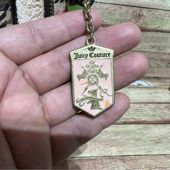 Juicy Couture Pink Velvet Y2K Backpack - Picture 10 of 11